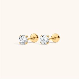 Maison Miru Moissanite Nap Earring